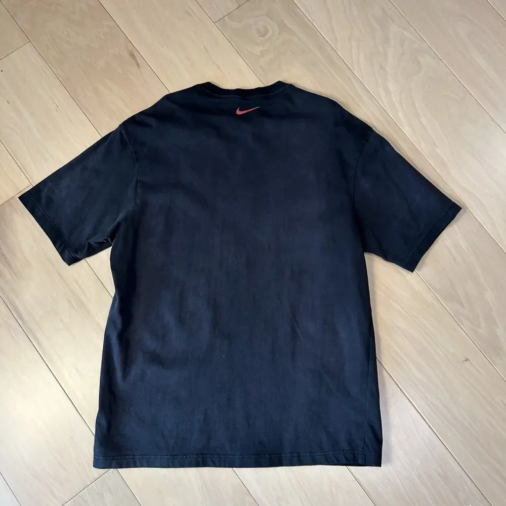 Jordan x Awake NY Washed Black T-Shirt Short Sleeve Size Large